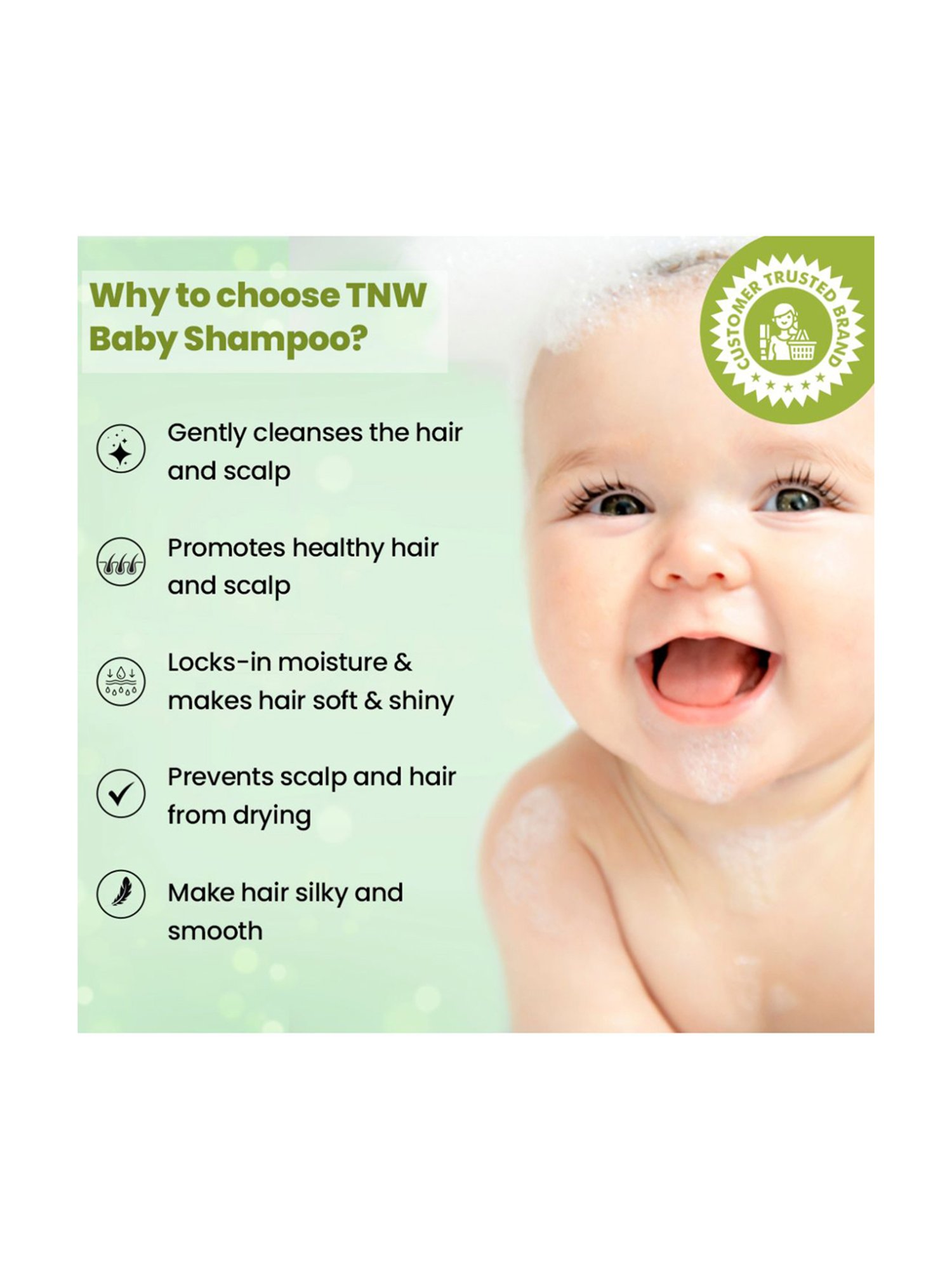 TNW - The Natural Wash Nourishing Baby Shampoo - 150 ml