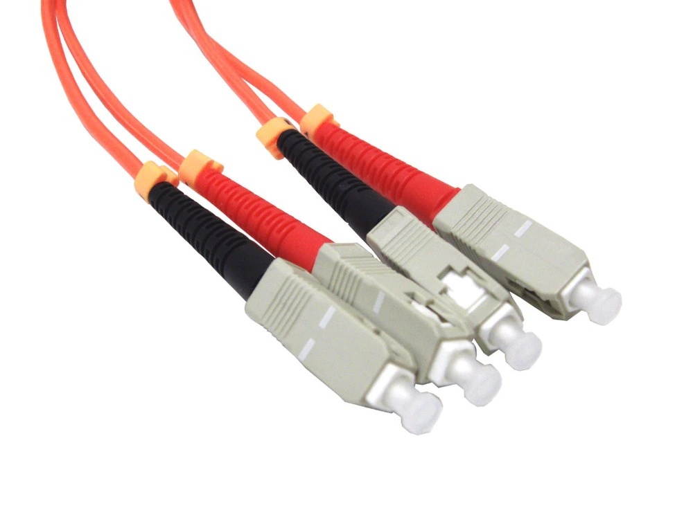 5 Meters SC-SC Fiber Optic Cable MultiMode Duplex Patch Cord OM1 62.5/125 5M