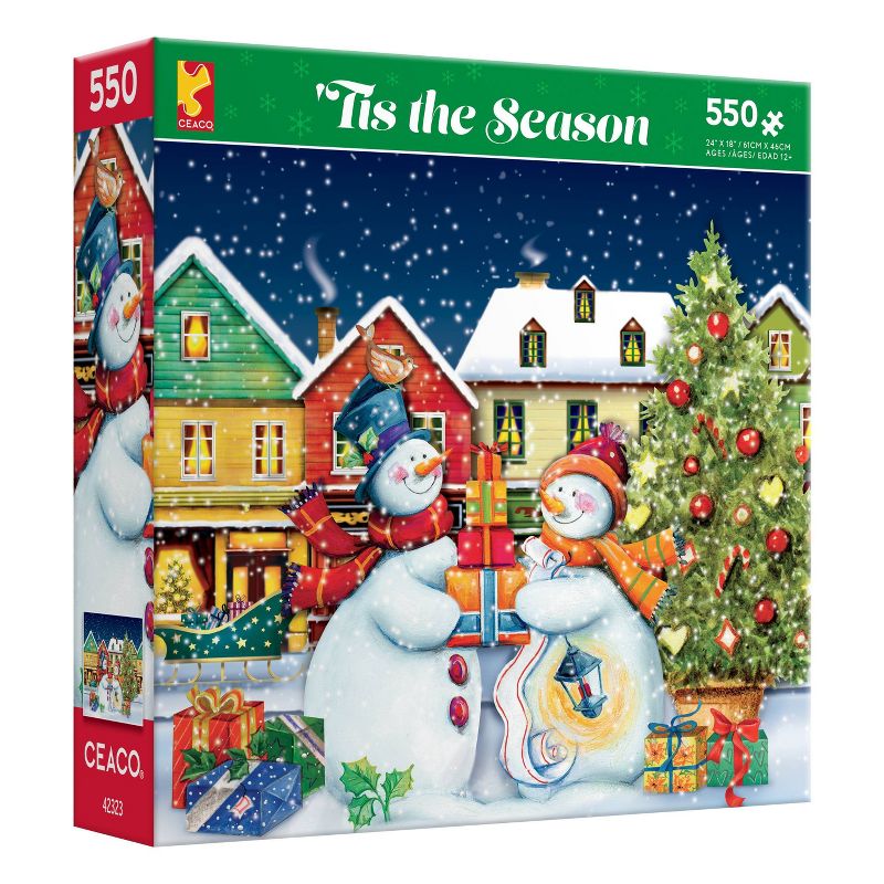 Ceaco Snow Couple Jigsaw Puzzle - 550pc