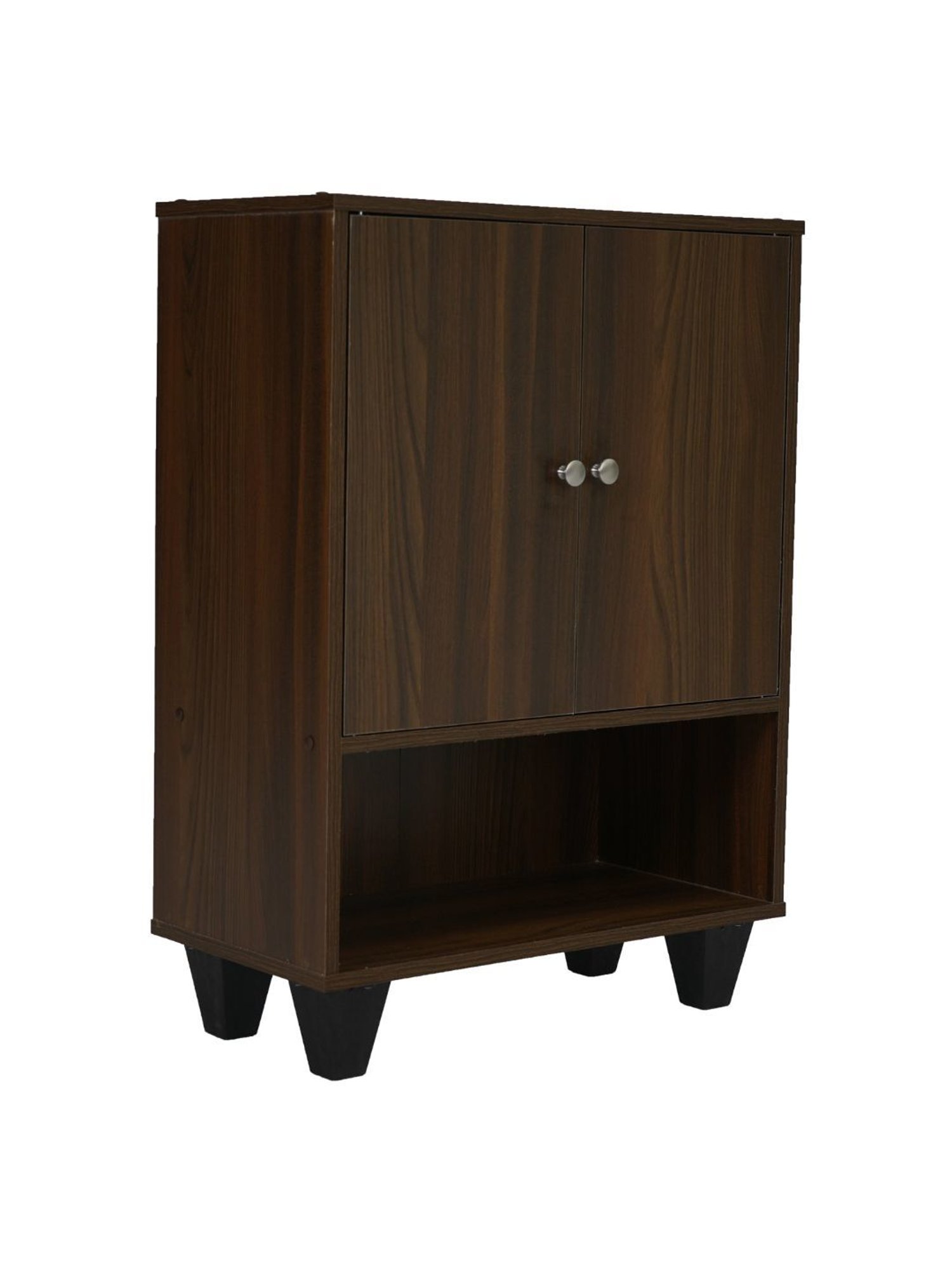 @home Astero Walnut Brown Engineered Wood Shoe Cabinet