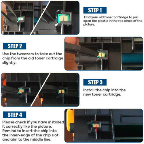 CF258A 58A Compatible Toner Cartridge (Black-2PK) For HP LaserJet Pro M428 M428fdw M404 M404n M404dn Without Chip