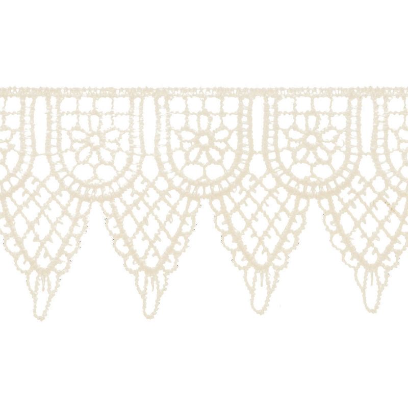 Simplicity Double Scalloped Venice Lace 2.25"X10yd-Candlelight