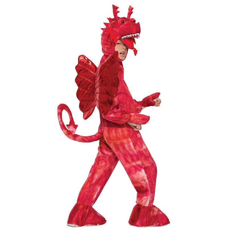 Kids' Red Dragon Halloween Costume 4-6