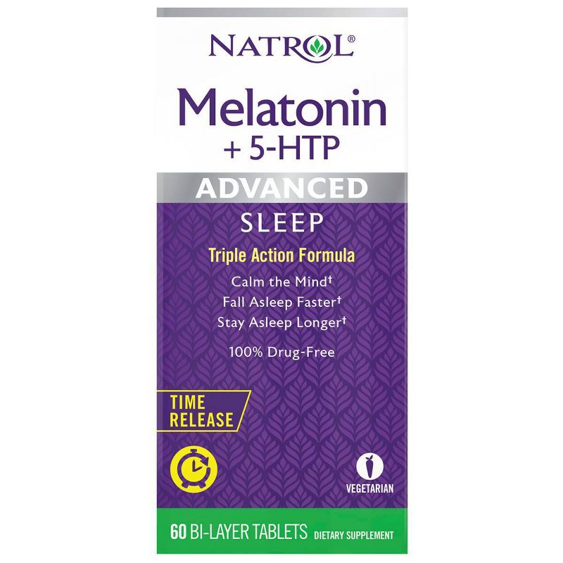 Natrol Melatonin 5-HTP Advanced Sleep Tablets - 60ct