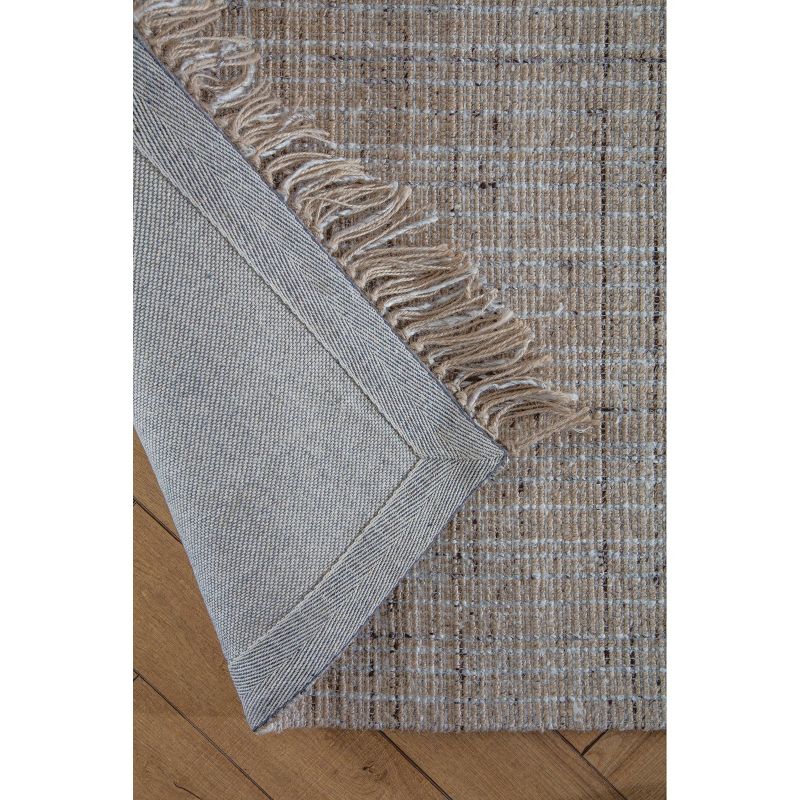 5'x7' Sallisaw Jute and Wool Rug Tan - Anji Mountain