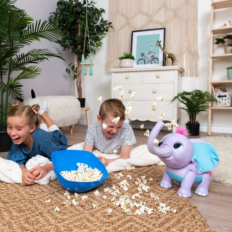 Wildluvs - Juno Interactive Baby Elephant with Moving Trunk