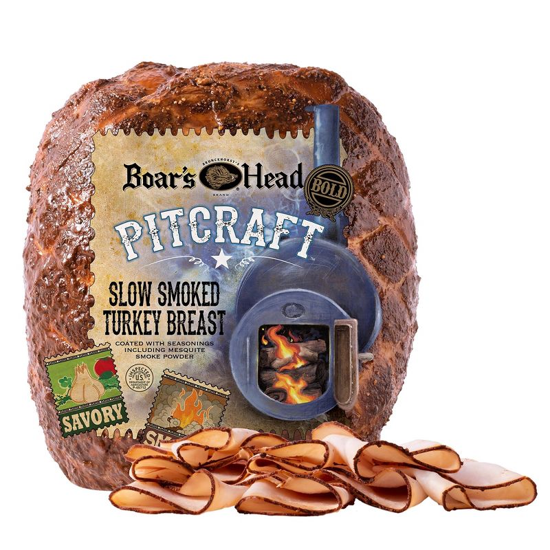 Boar's Head PitCraft Turkey Breast - Deli Fresh Sliced - price per lb
