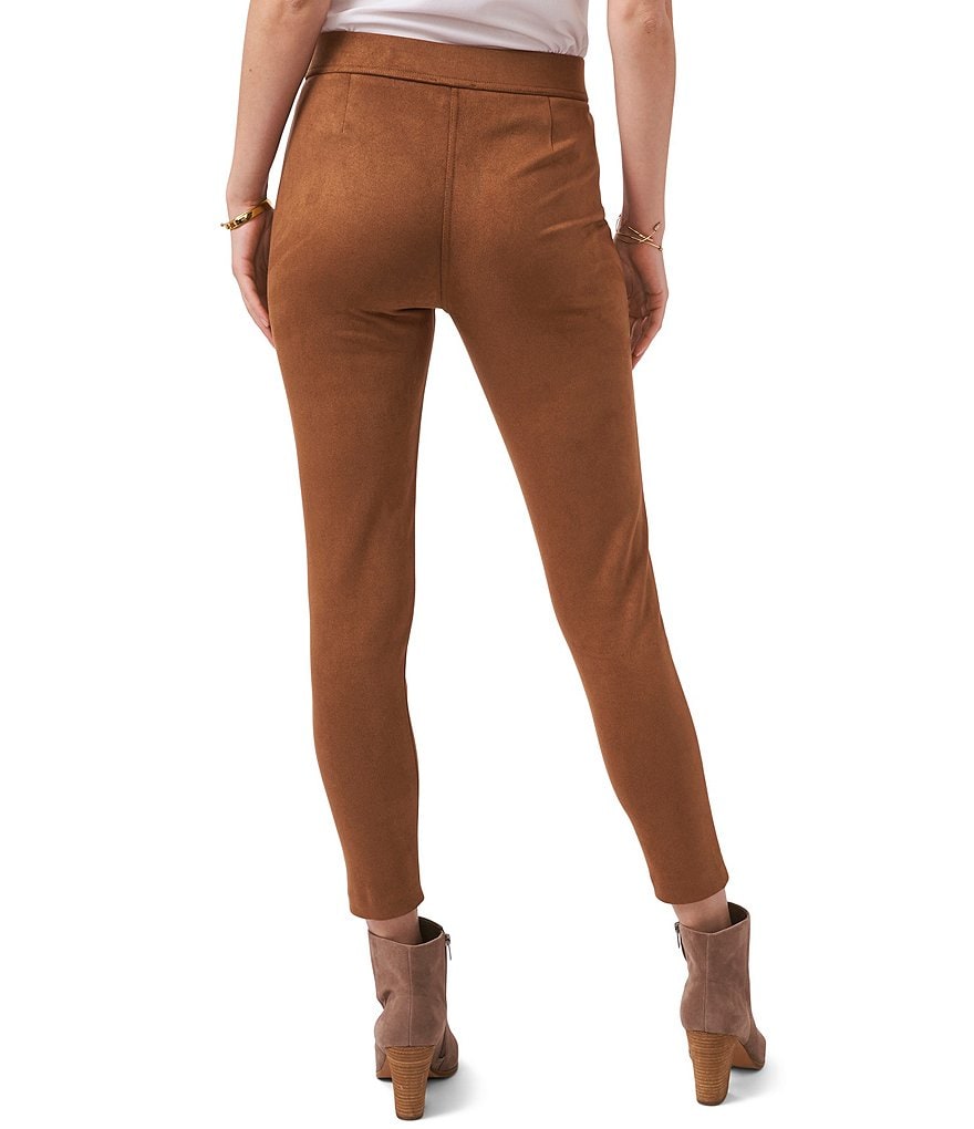 Vince Camuto Stretch Faux Suede Pull-On Leggings