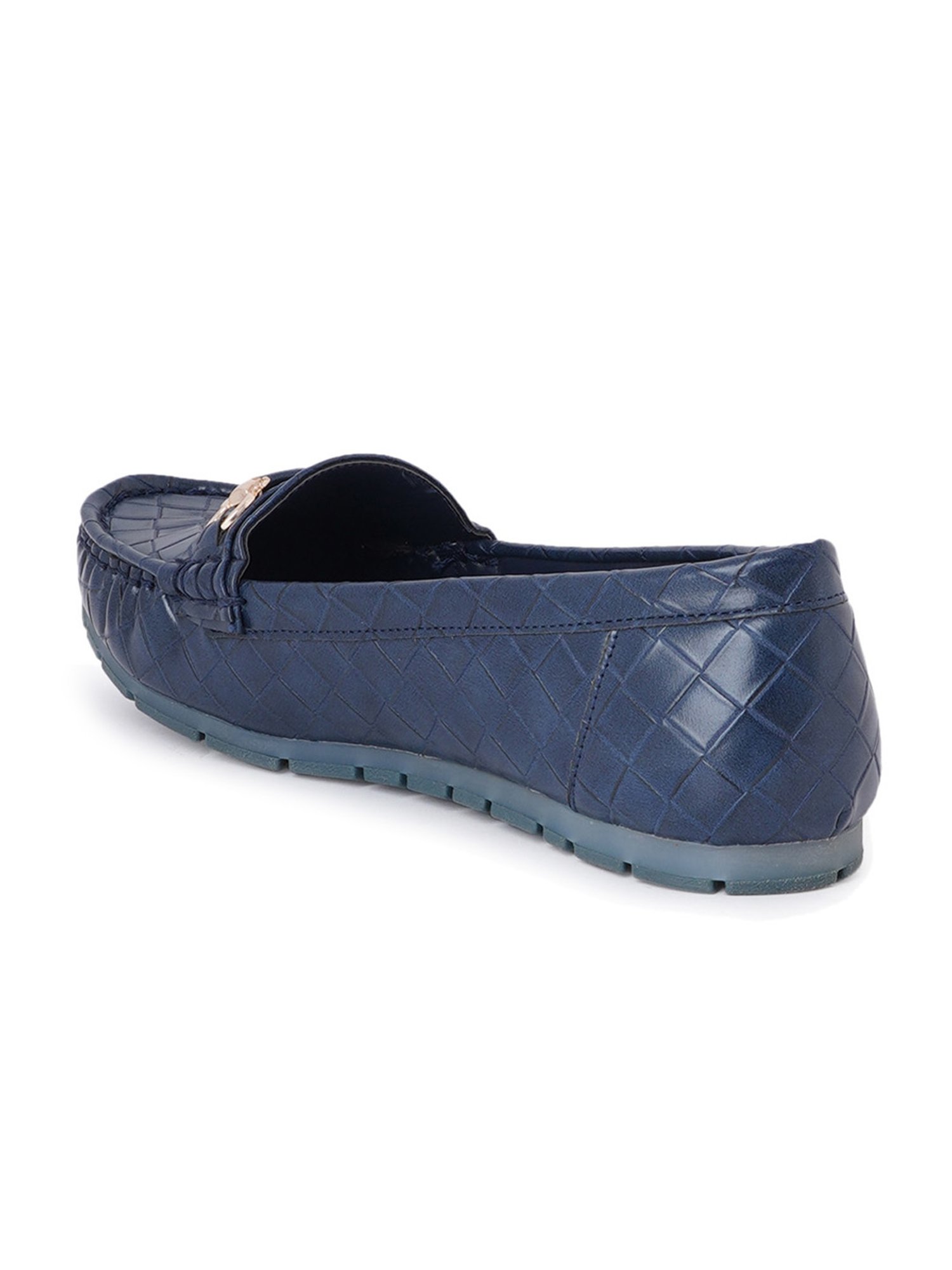 Scentra Women's Blue Casual Loafers