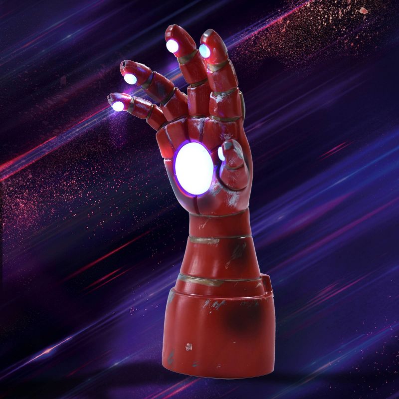 Iron Man Arm Table Lamp Red