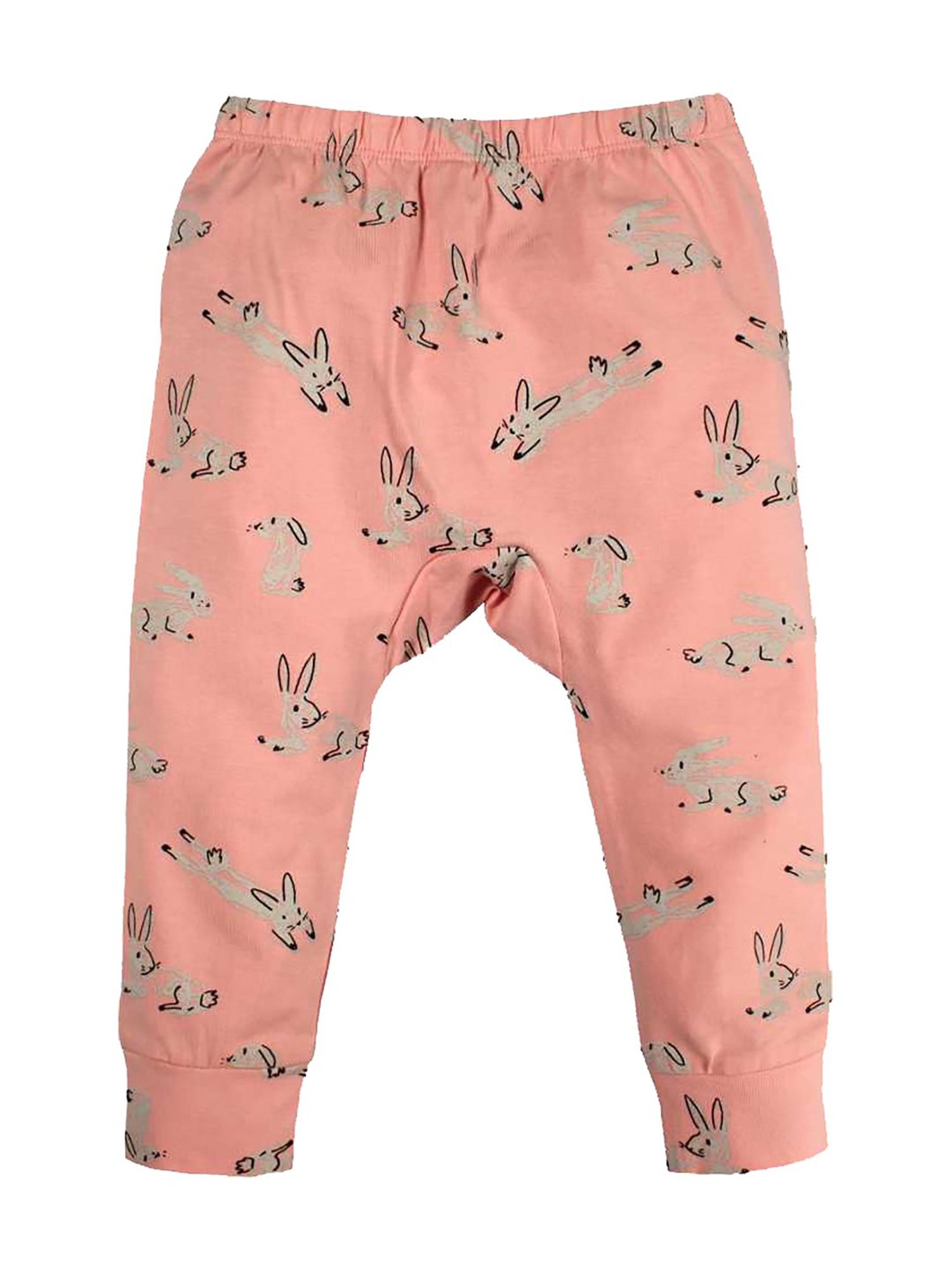 Nino Bambino Kids Peach Printed Leggings