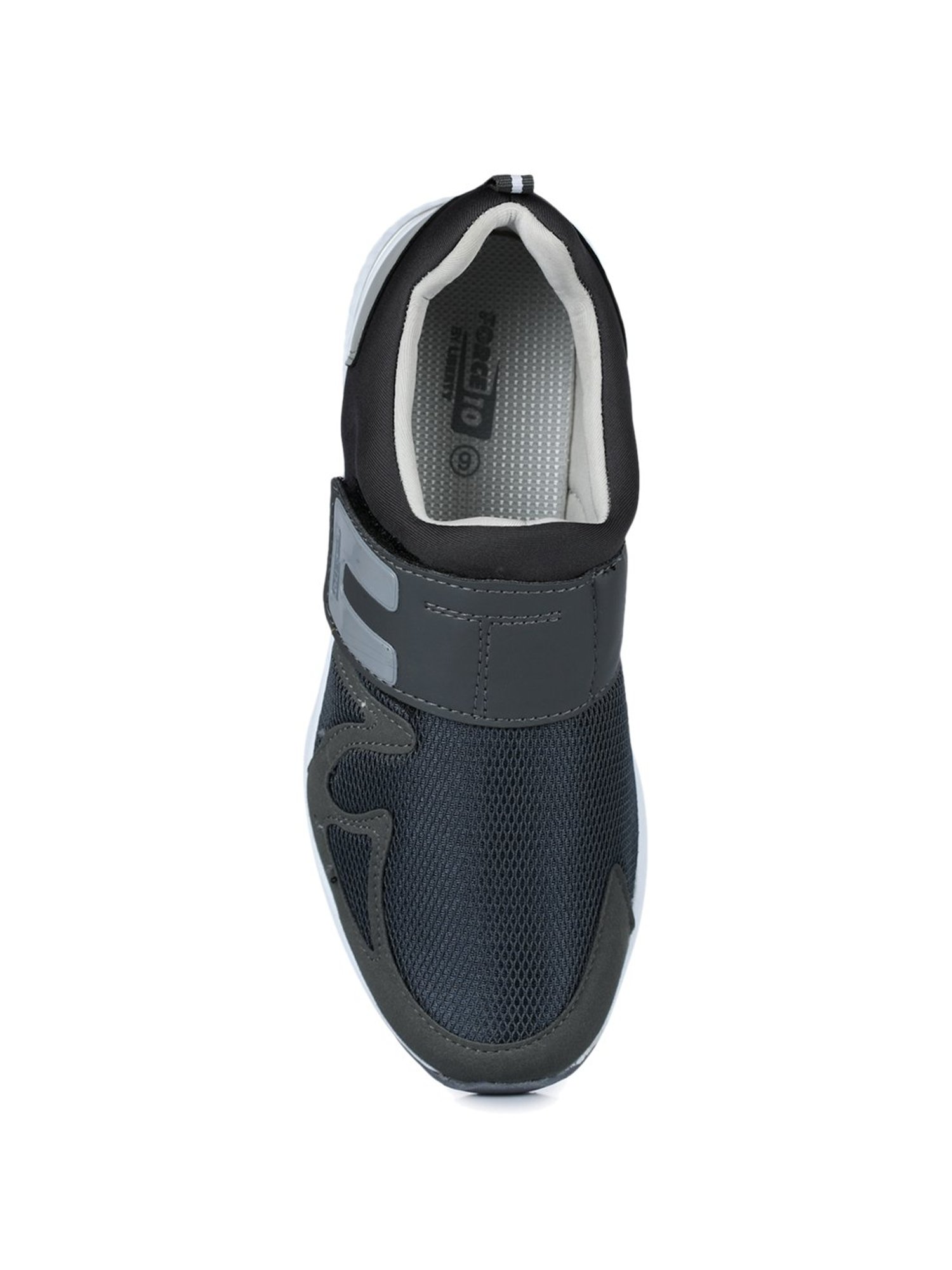 Force 10 by Liberty Men's Grey Running Shoes