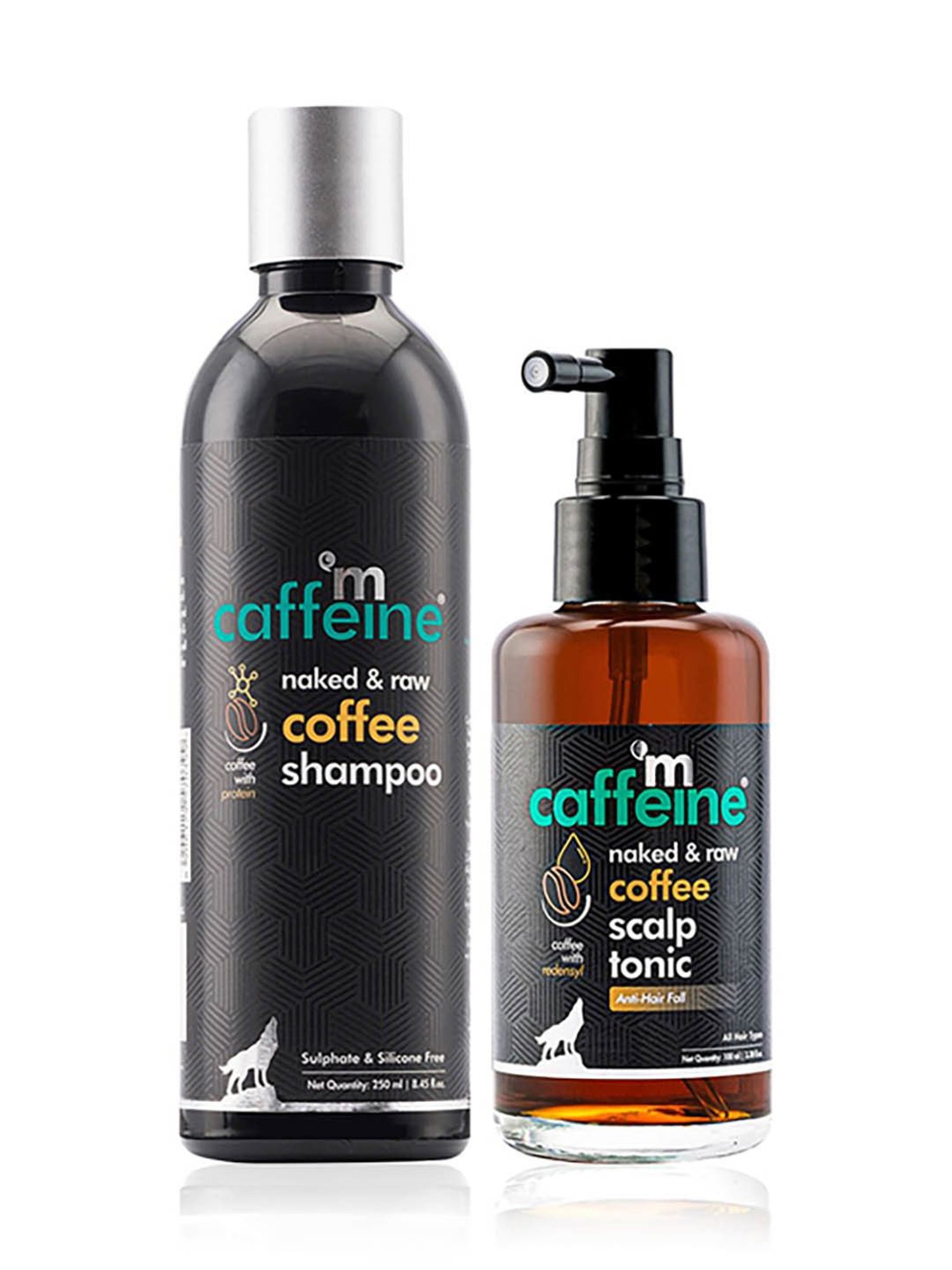 mCaffeine Coffee Hair Boost & Hair Fall Control Kit