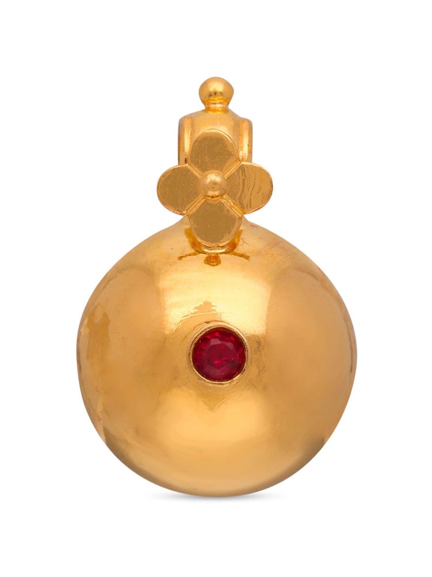 C.Krishniah Chetty 22k Gold Pendent for Unisex