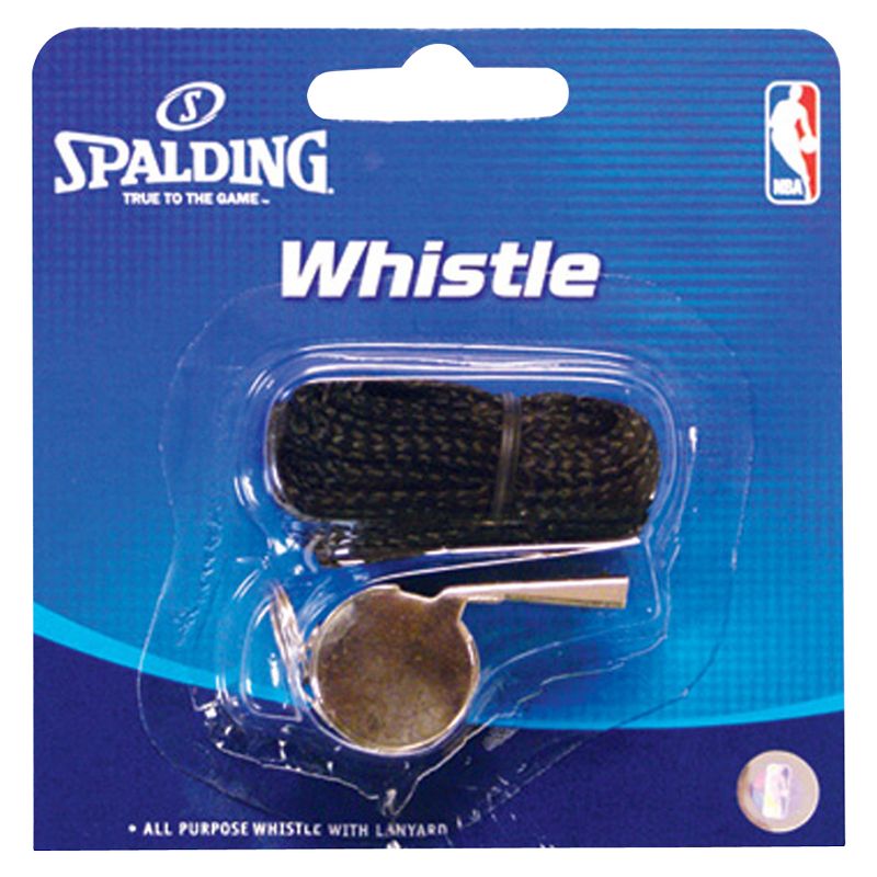Spalding Basketball Metal Whistle with Lanyard