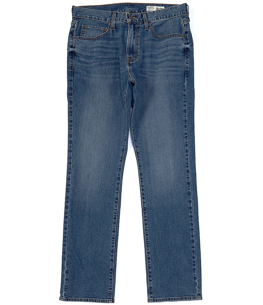 Cremieux Jeans Straight-Fit Medium Blue Wash Jeans