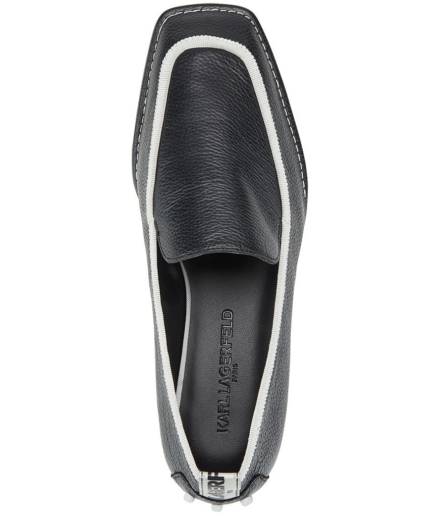 Jack Rogers Blair Pointed Toe Bow Leather Flats