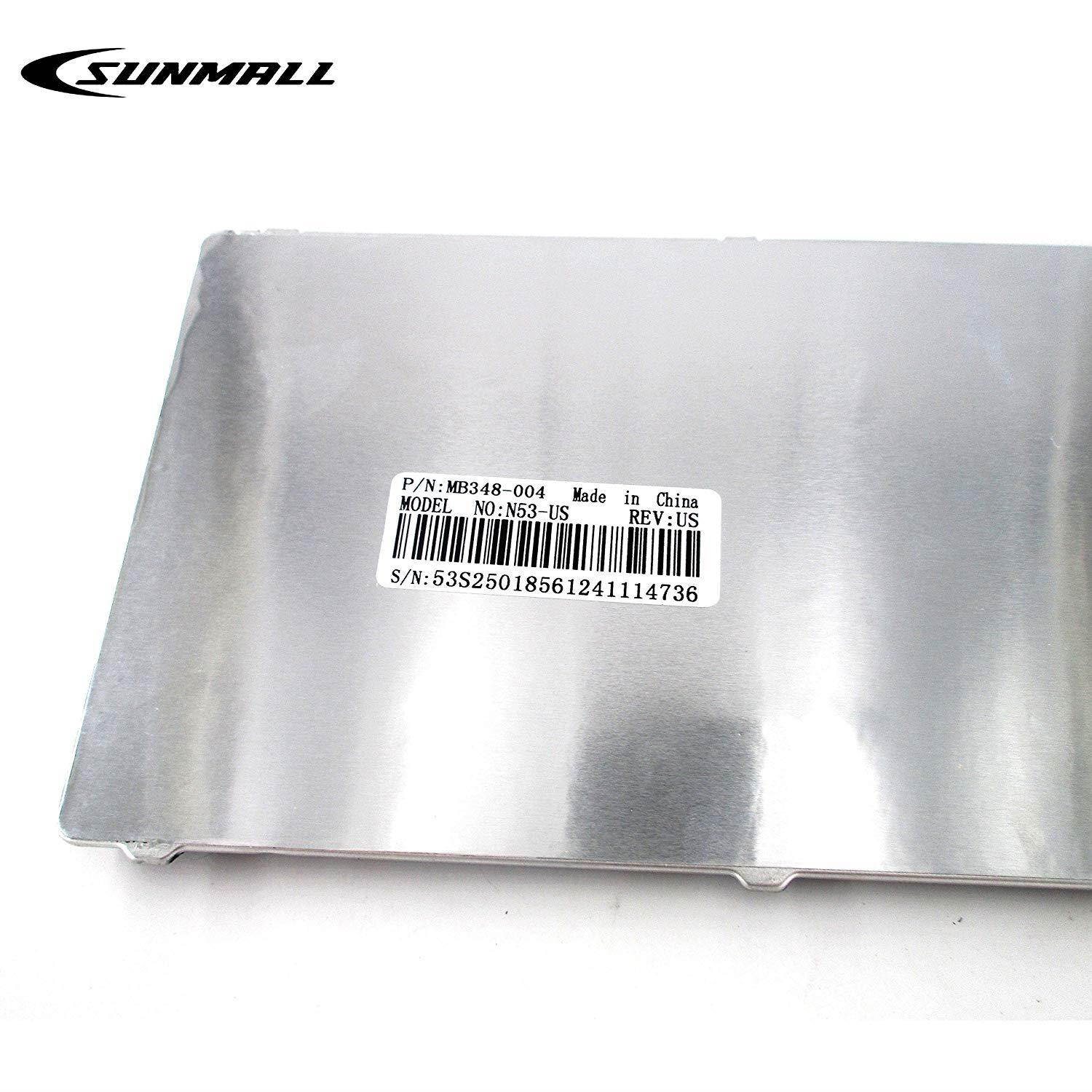 SUNMALL Keyboard Replacement Without Frame for Asus n53 k54l x55 x55u x55a x54c x54h x55vd x55c r500 f55 f75 Series Laptop Black US Layout(6 Months Warranty)