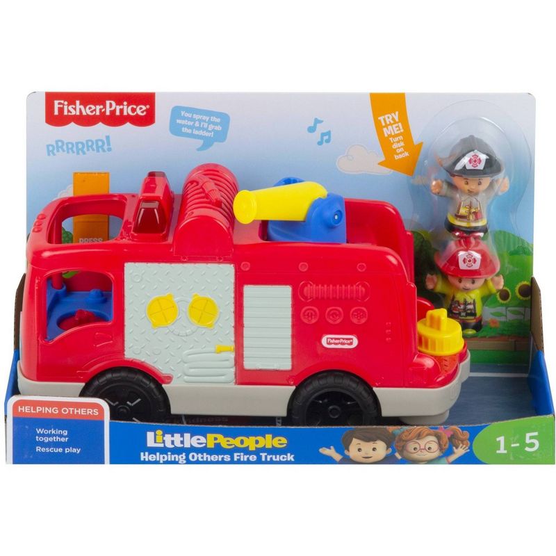 Fisher-Price Little People Helping Others Fire Truck