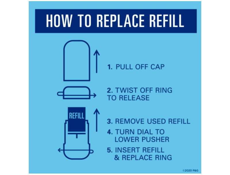 Secret Refillable Invisible Solid Antiperspirant & Deodorant Lavender scent - 2oz