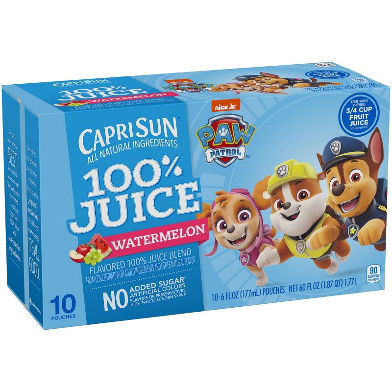 Capri Sun Watermelon - 10pk/6 fl oz Pouches
