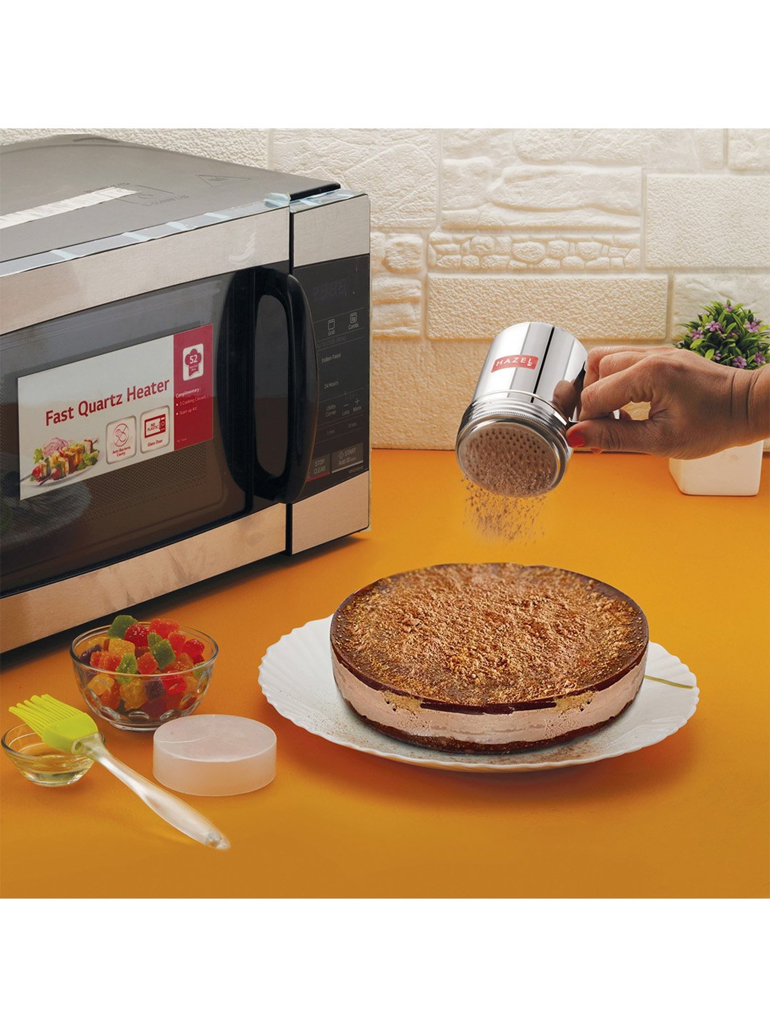 COLE & MASON Precison Manual Brown Wood Forest Pepper