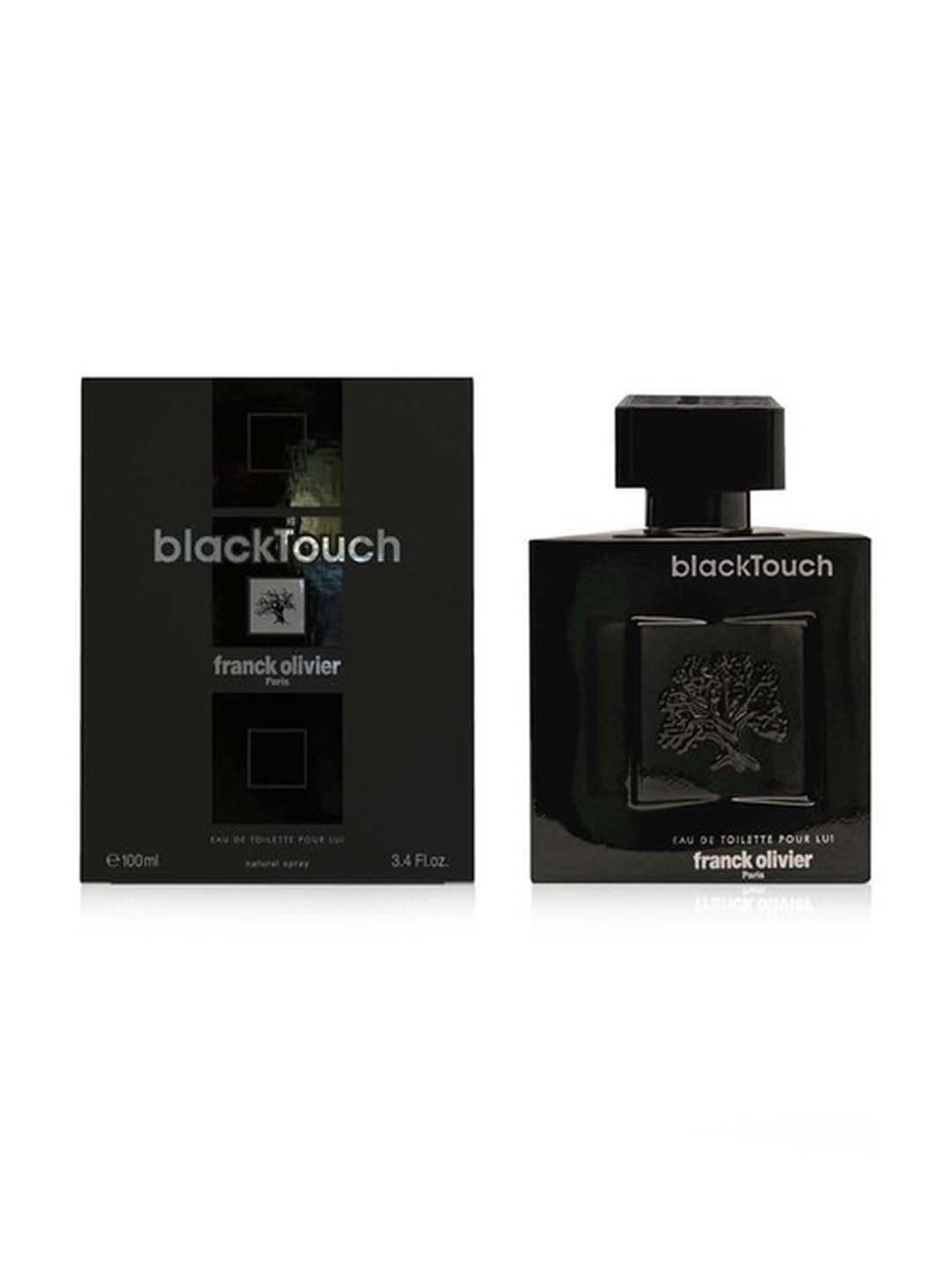 Franck Olivier Black Touch Eau de Toilette Spray for Men - 100 ml