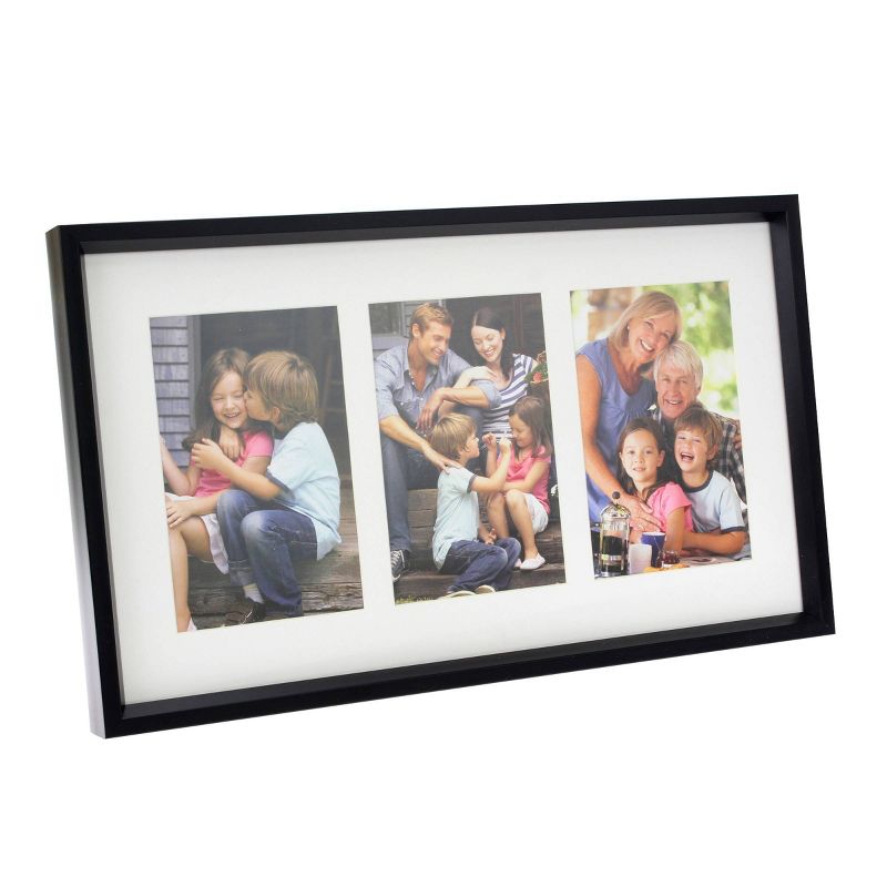 Decorative Collage Single Frame with Clothespin Clips White - Stonebriar Collection