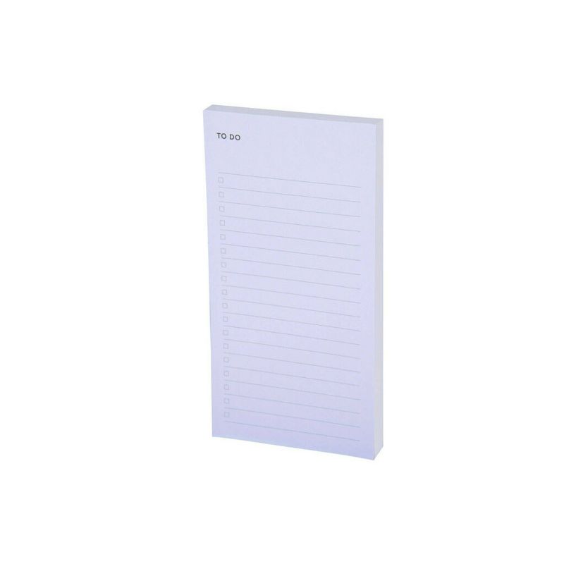 Post-it 3"x6" List Notepad - Light Blue