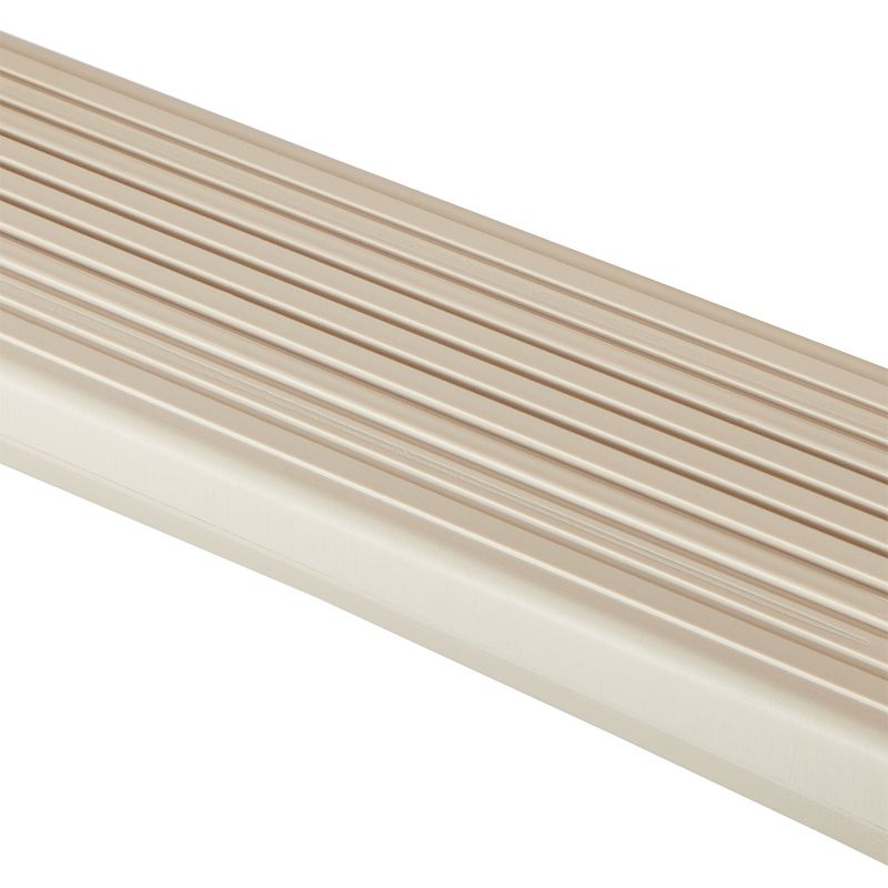 Confer 7200 Adjustable 48-56 Inch Above Ground Swimming Pool Ladder, Beige