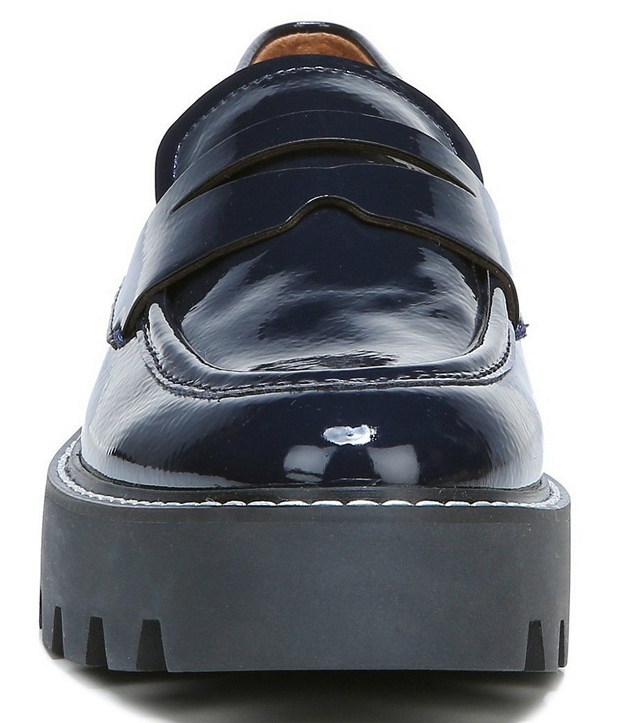 Franco Sarto Balin Patent Platform Lug Sole Loafers