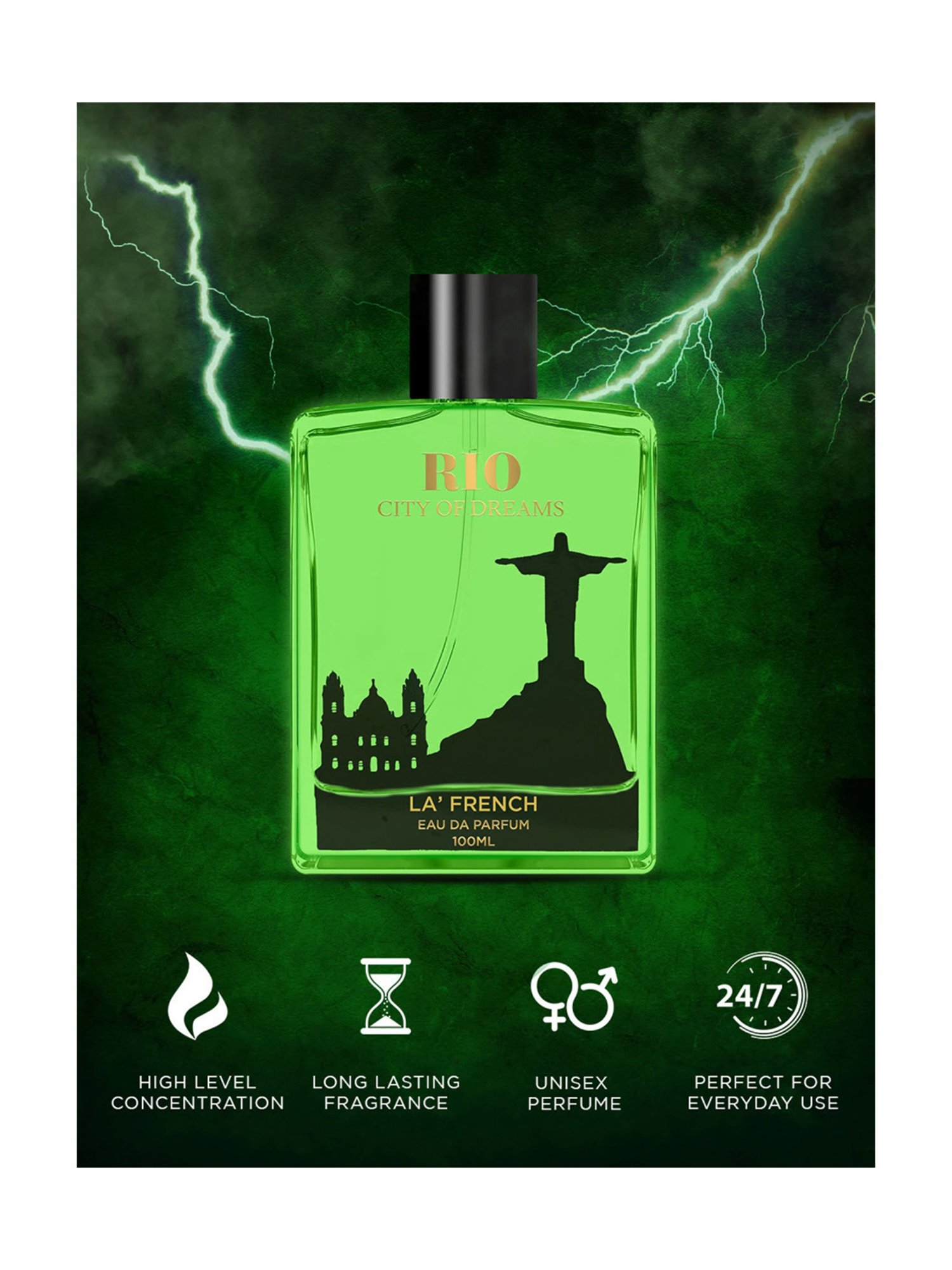 La'french Rio City of Dreams Eau de Parfum - 100 ml