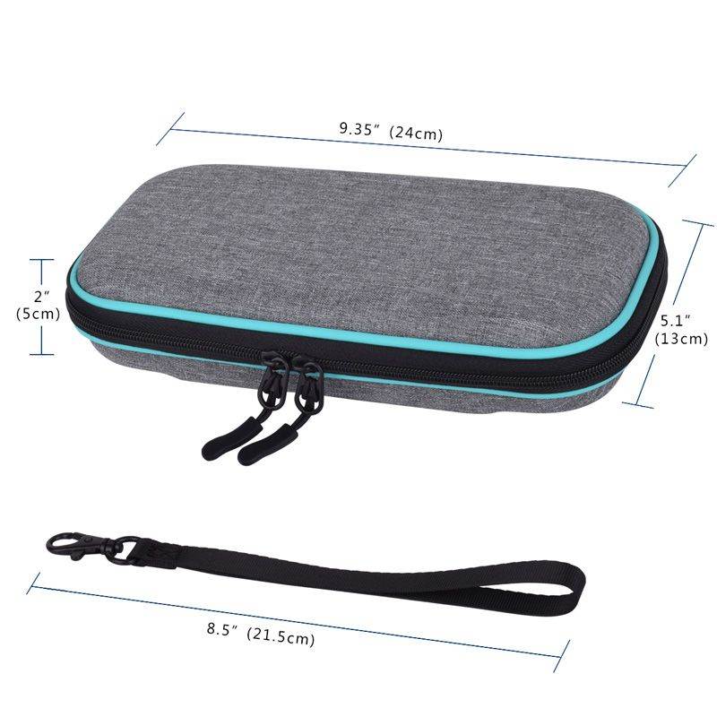 Carrying Case for Nintendo Switch Lite-Portable Hard Shell Travel Carrying Bag with Screen Protector Screen Cleaning Cloth Cover with storage for Switch Lite Console & Accessories & Game Cards