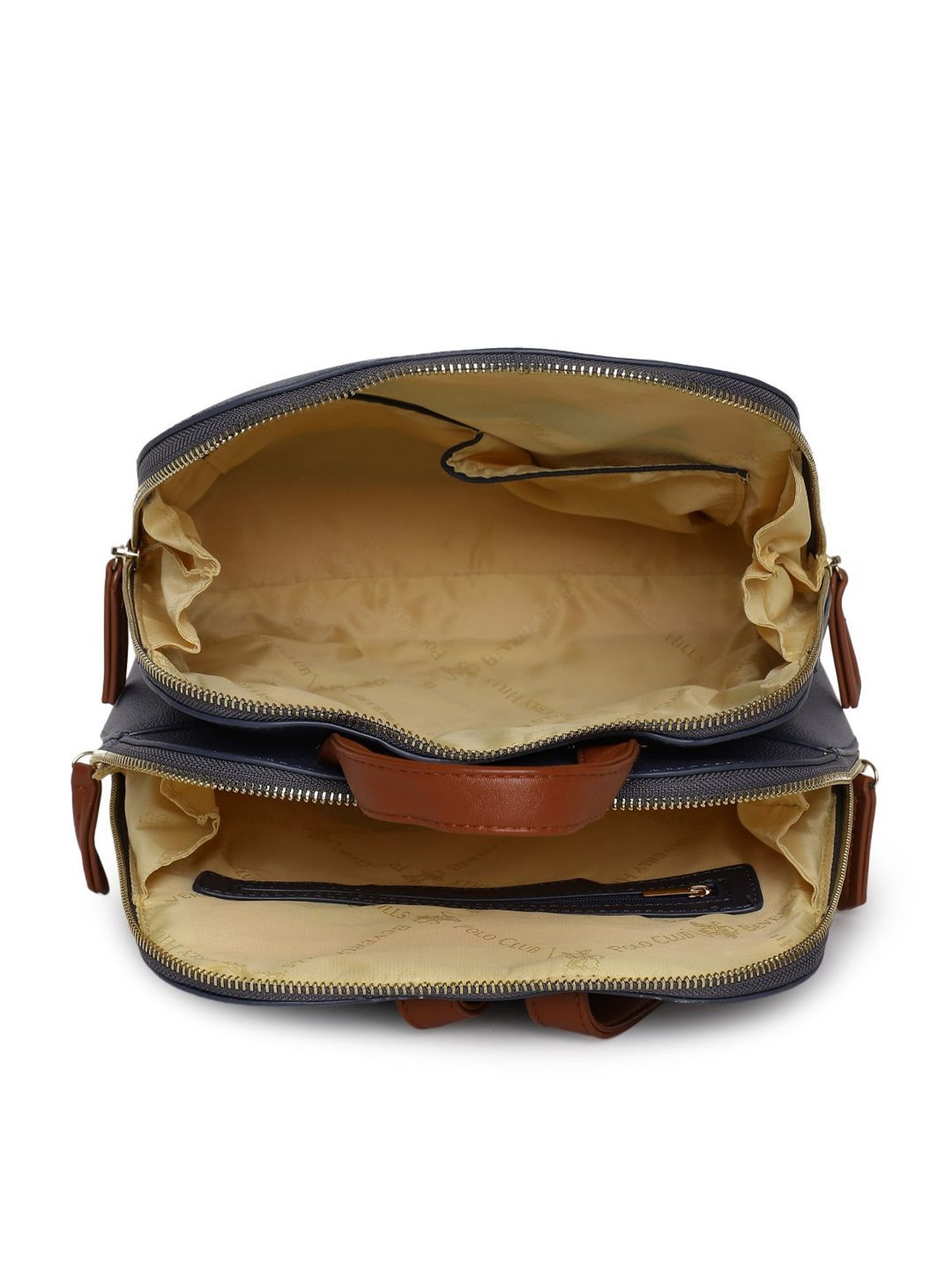 Tohl Tan Distressed Leather Backpack