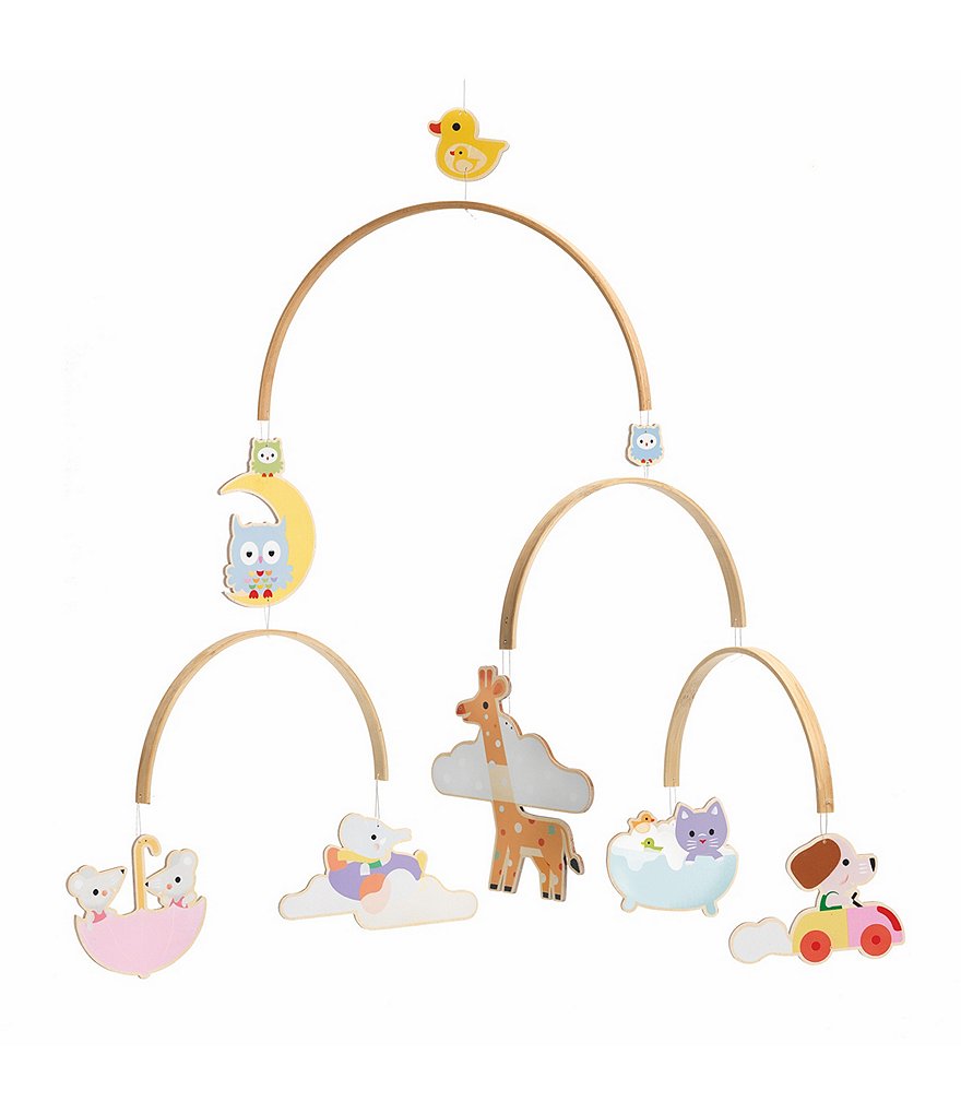 Djeco Baby Animals Wooden Mobile