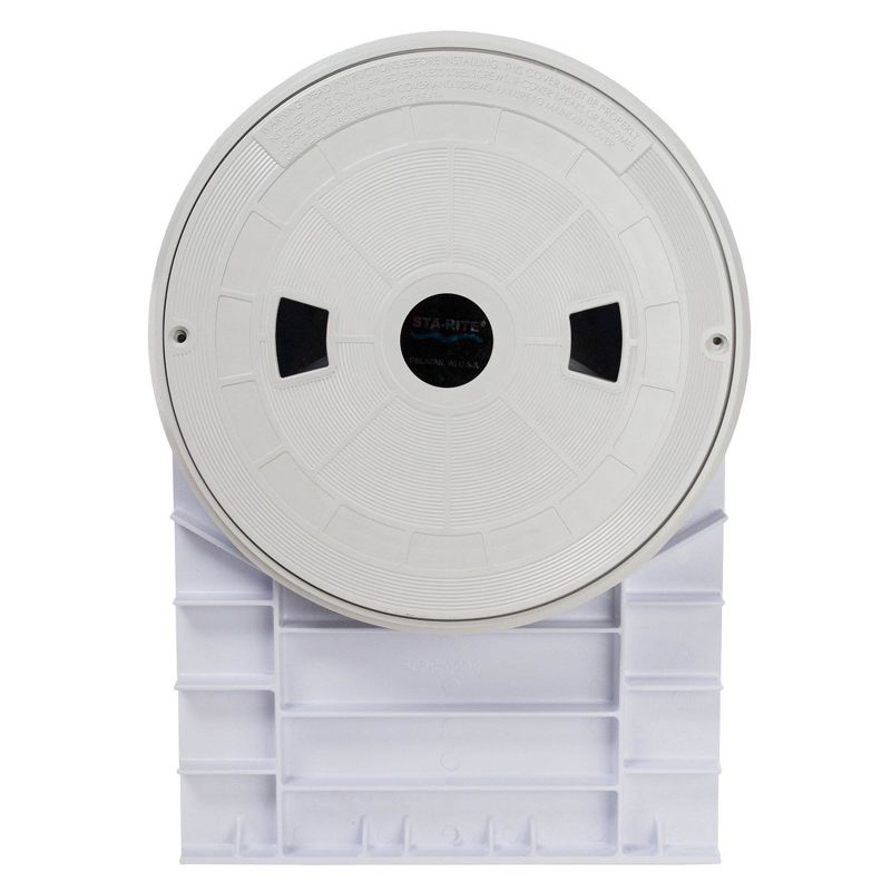 Pentair Sta-Rite 08650-1404 U-3 SwimQuip In Ground Swimming Pool Skimmer, White