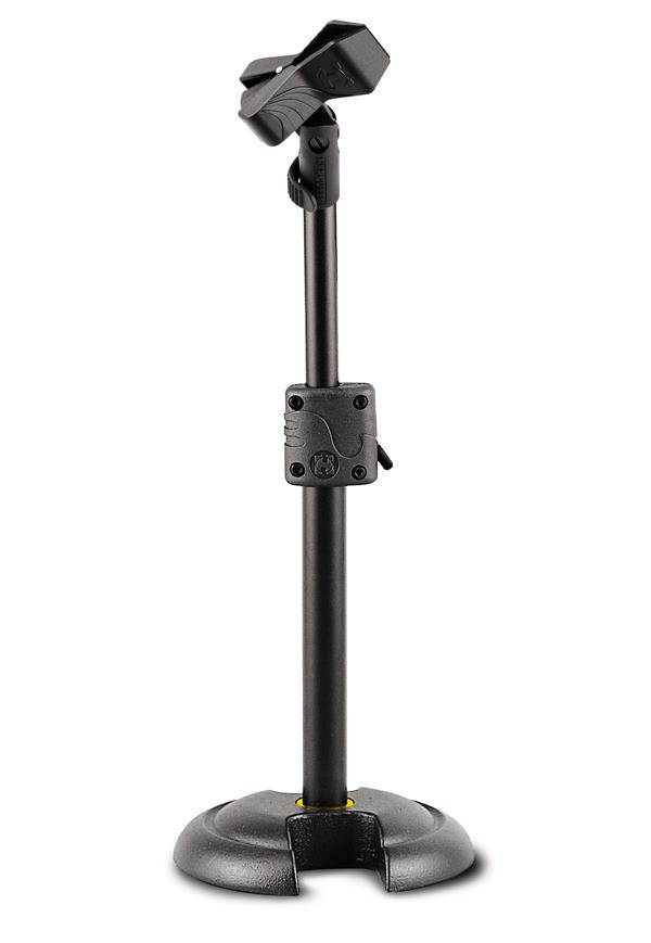 Hercules  "H" Base Microphone Stand, EZ Clip
