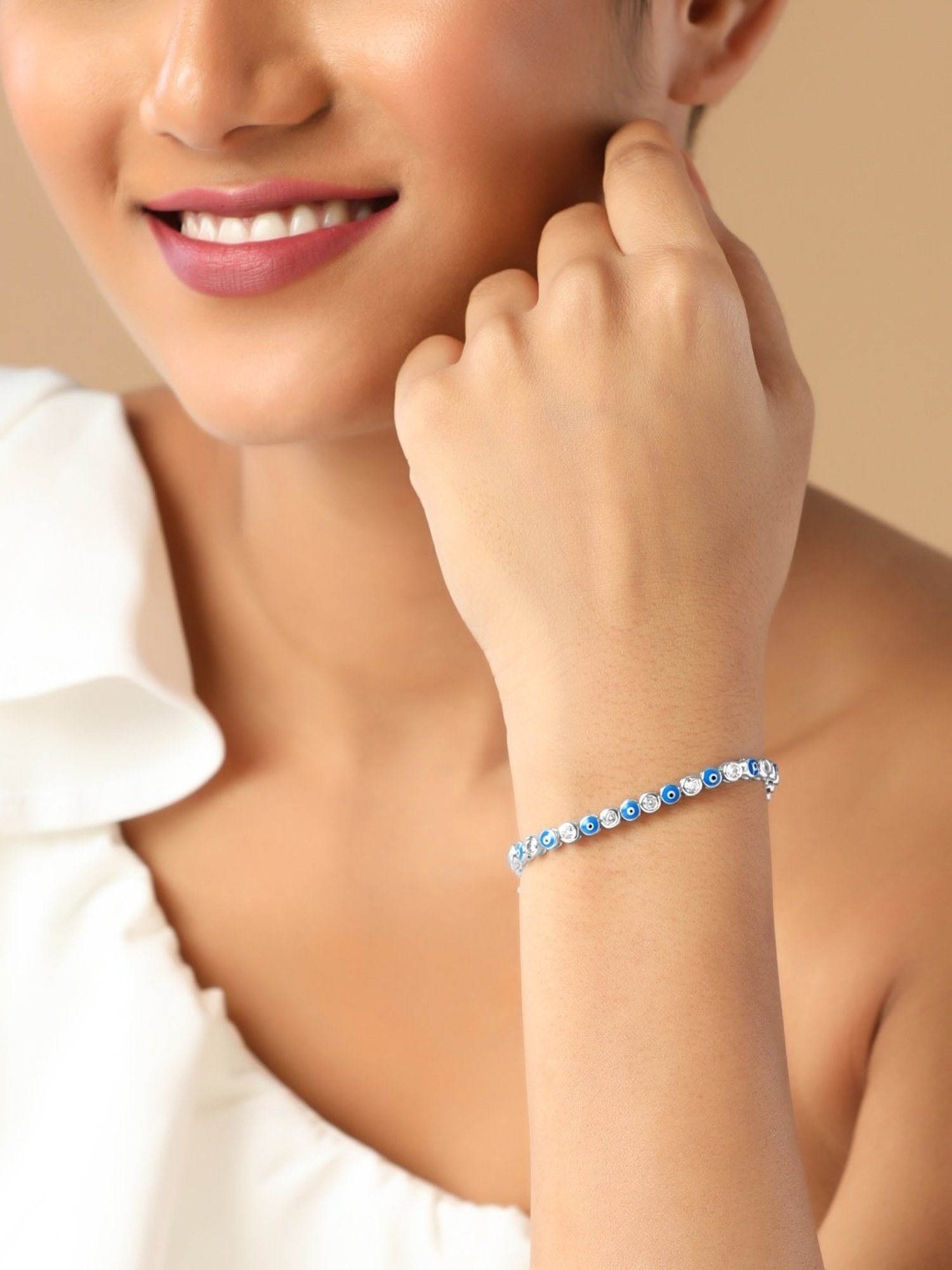 Curio Cottage 925 Silver Enchanted Gaze Bracelet