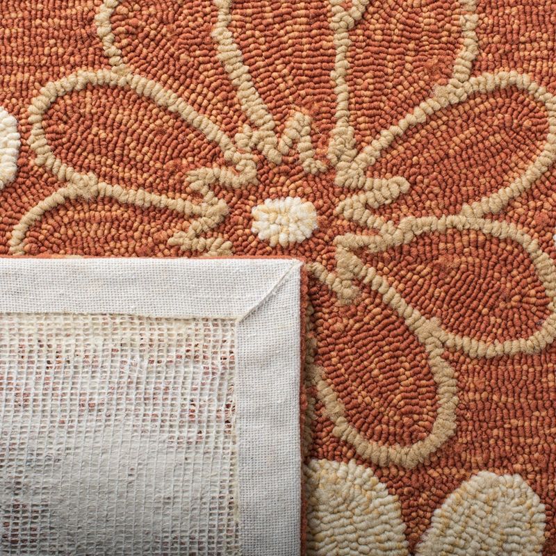 2'2"x8' Runner Swirl Loomed Rug Ivory/Black - Safavieh