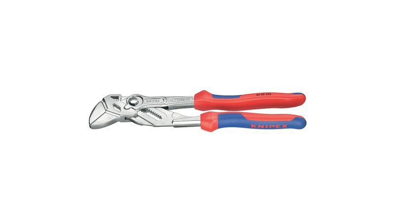 KNIPEX 86 05 250 10" Pliers Wrench, Ergonomic Grip