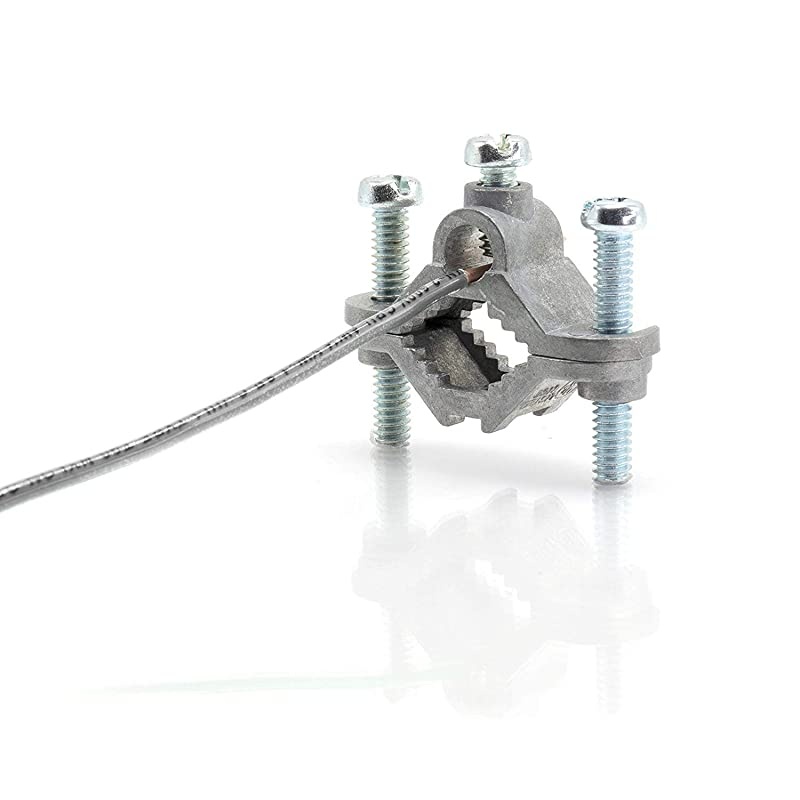 THHN Wire - 14 AWG - 75 Feet - Solid Copper Grounding Wire, Proudly Made in America - Ground Protection Satellite Dish Off-Air TV Signal - UV Jacketed Antenna Electrical Shock