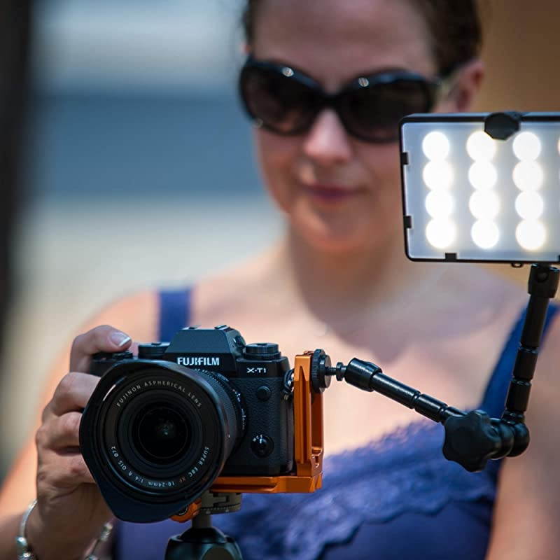 QR11 Universal Camera L-Bracket QR Plate & Cable Access