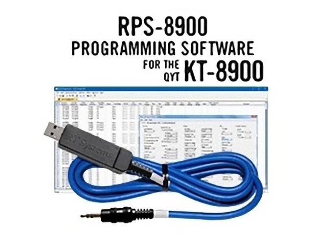 RT Systems RPS-8900-USB Programming Software and USB-70 Cable for the QYT KT-8900