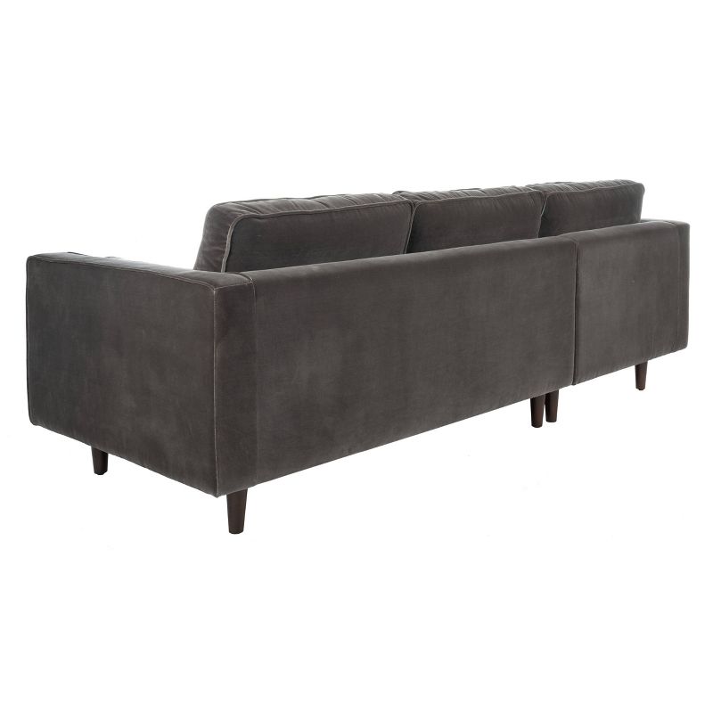 3pc Keswick Sectional Sofa Brown - Abbyson Living