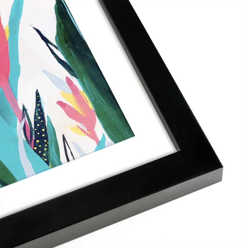 Americanflat Illustrated Birds Of Paradise - Set of 2 Framed Prints by PI Creative