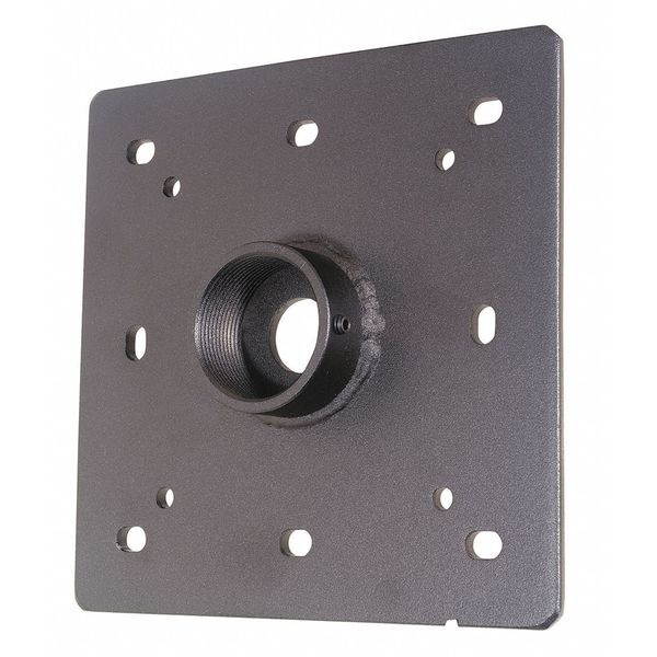 vmp cp-2 ceiling plate for standard 1-inch n.p.t. pipe (black)