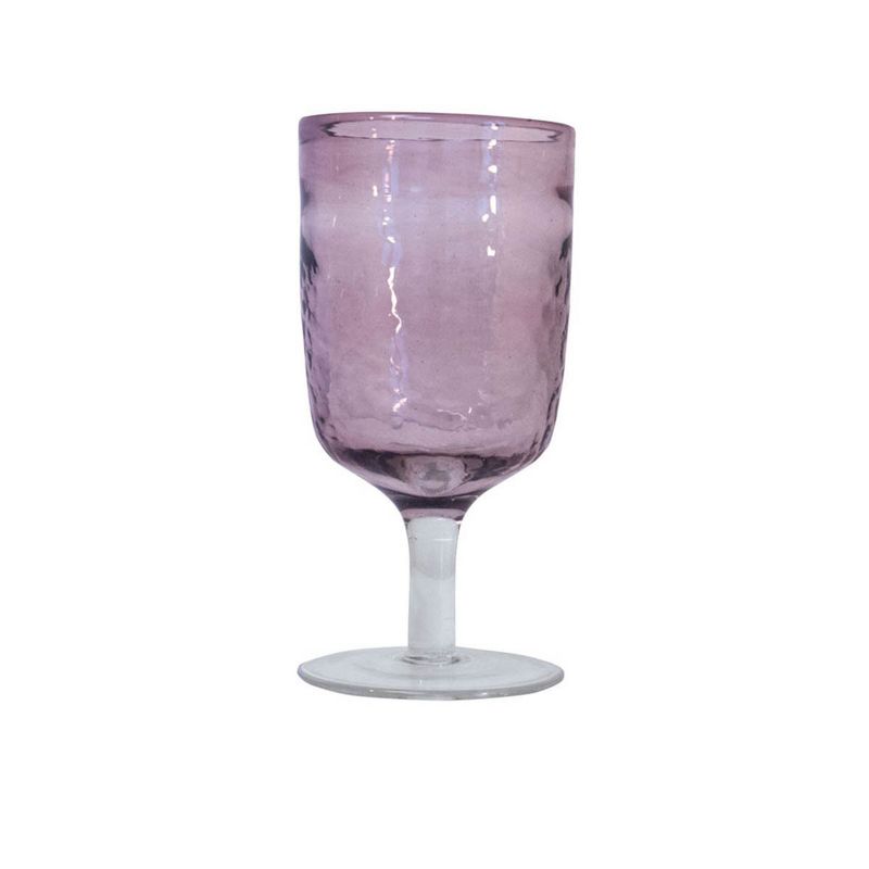 Split P Hammered Goblet Set - Orchid