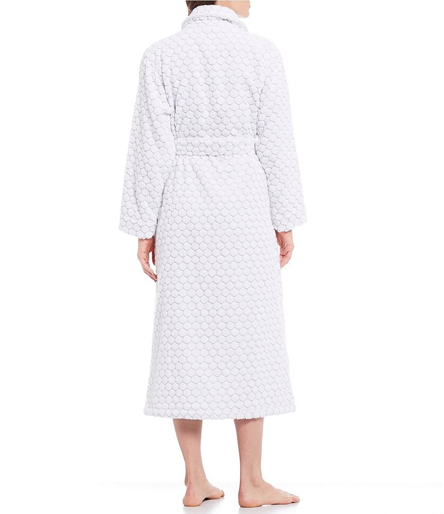 Rob Spa Dot Grey Long Terry Robe