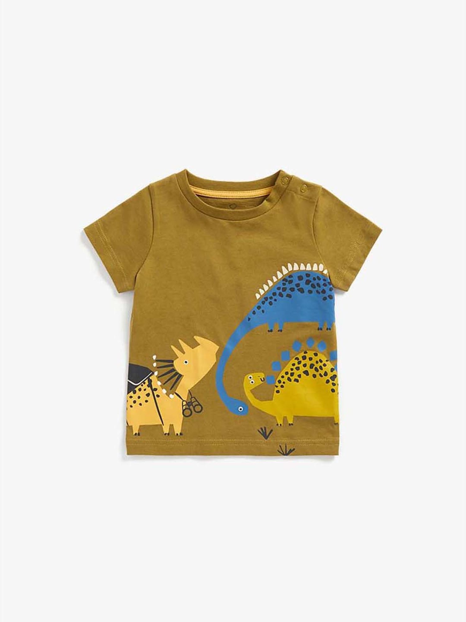 Mothercare Kids Multicolor Printed T-Shirt (Pack of 3)