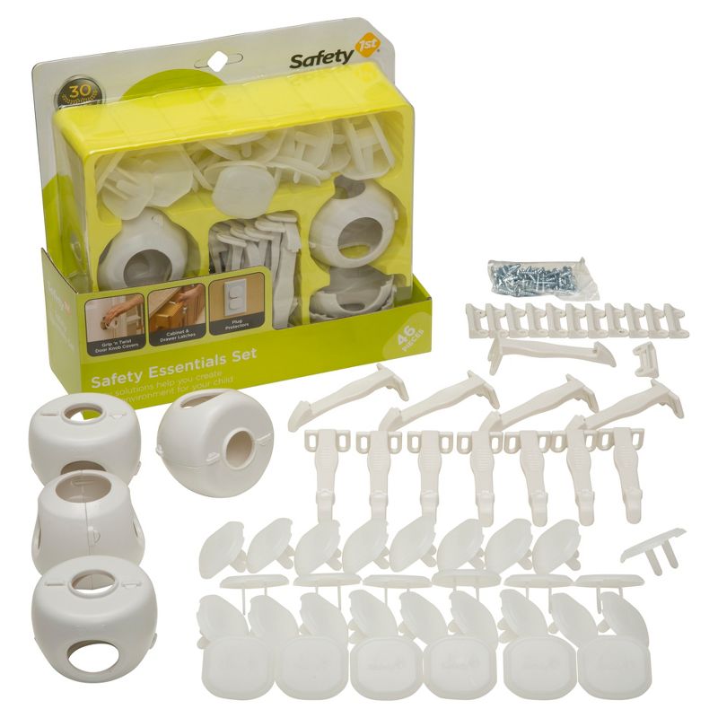 Safety 1st Safety Essentials Childproofing Kit - White 46pc